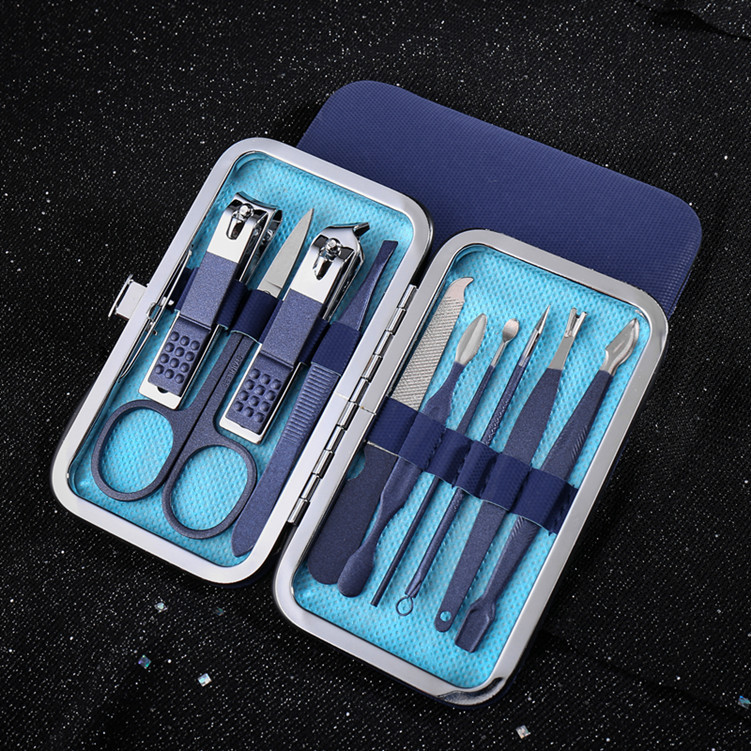 Nail set manicure set manicure pedicure scissors care tool - الصورة 6