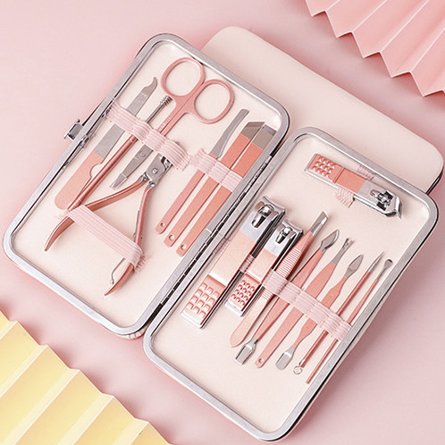 Nail set manicure set manicure pedicure scissors care tool - الصورة 7