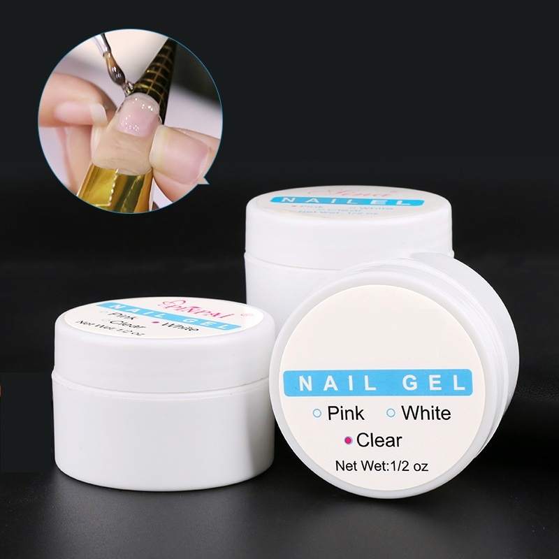 Nail art phototherapy gel extension gel nail gel crystal - الصورة 6