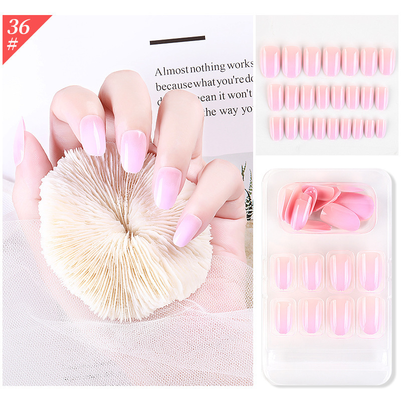 New Fake Nails Wearable Nail Patch - الصورة 3