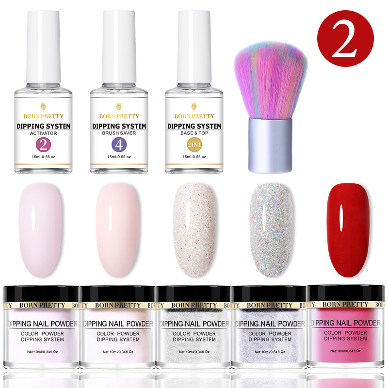 Nail Polish, Nail Infiltration Powder, Powder Sticky Powder, Nail Art - الصورة 4