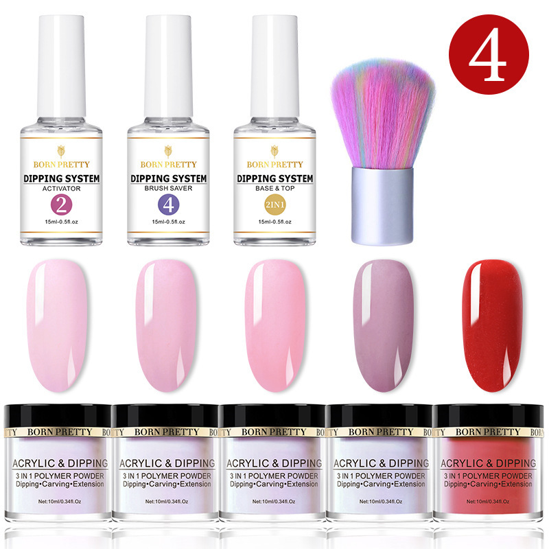 Nail Polish, Nail Infiltration Powder, Powder Sticky Powder, Nail Art - الصورة 8