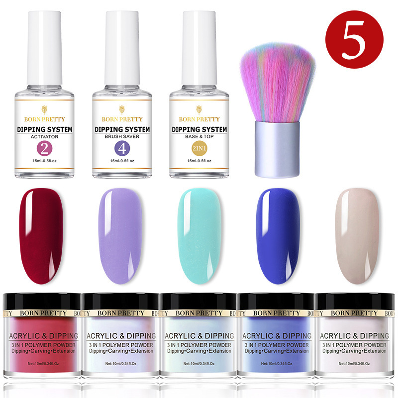Nail Polish, Nail Infiltration Powder, Powder Sticky Powder, Nail Art - الصورة 9