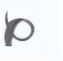 Gradient Female Long Curly Hair Wig Patch - الصورة 9