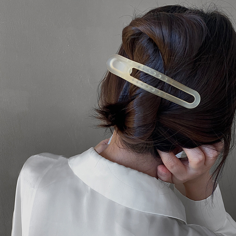 All-matching Graceful Korean Acrylic Duckbill Clip - الصورة 8